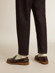 Men's Jerry loafer in black leather