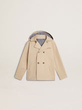 Kids’ trench jacket with removable inner gilet