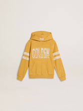 Kids’ yellow sweatshirt with vintage print