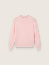 Unisex pink ribbed Golden sweater for kids with Golden logo on the back