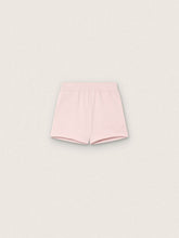 Star girls’ shorts in pink cotton with patch and logo