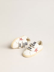 Junior Old School with metallic peach leather star