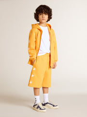 Boys' mustard yellow shorts