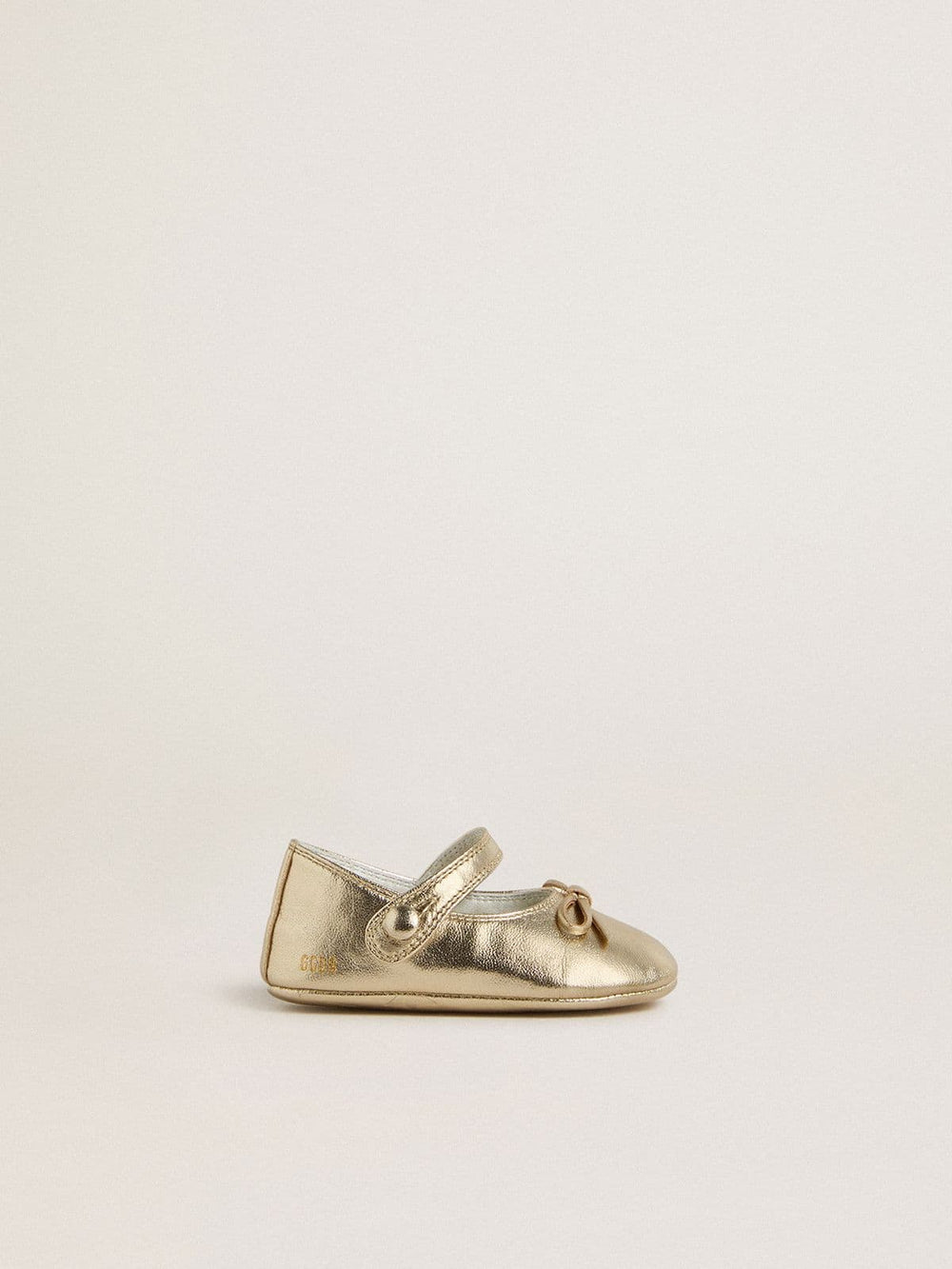 Sofi Baby ballet flats in gold leather