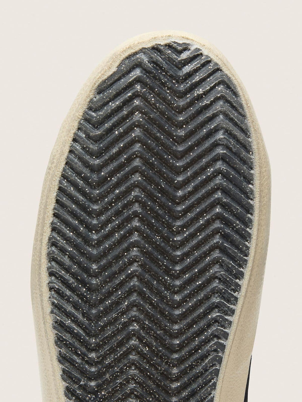 Women's Super-Star LTD in black suede with black glitter star and black leather heel tab