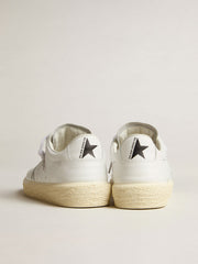 Women's Tenth Star in white leather
