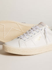 Women’s Tennis in white leather