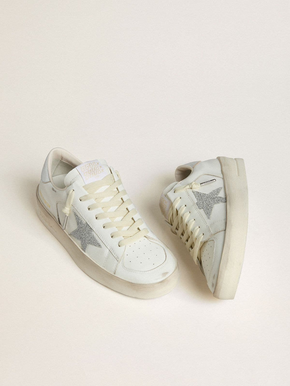 Women’s Stardan LTD with Swarovski crystal star and metallic leather heel tab