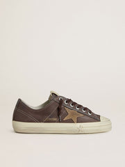 Women's V-Star in brown nubuck with tobacco-colored suede star