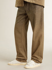 Super-Star with crackle leather star and metallic foiled leather heel tab