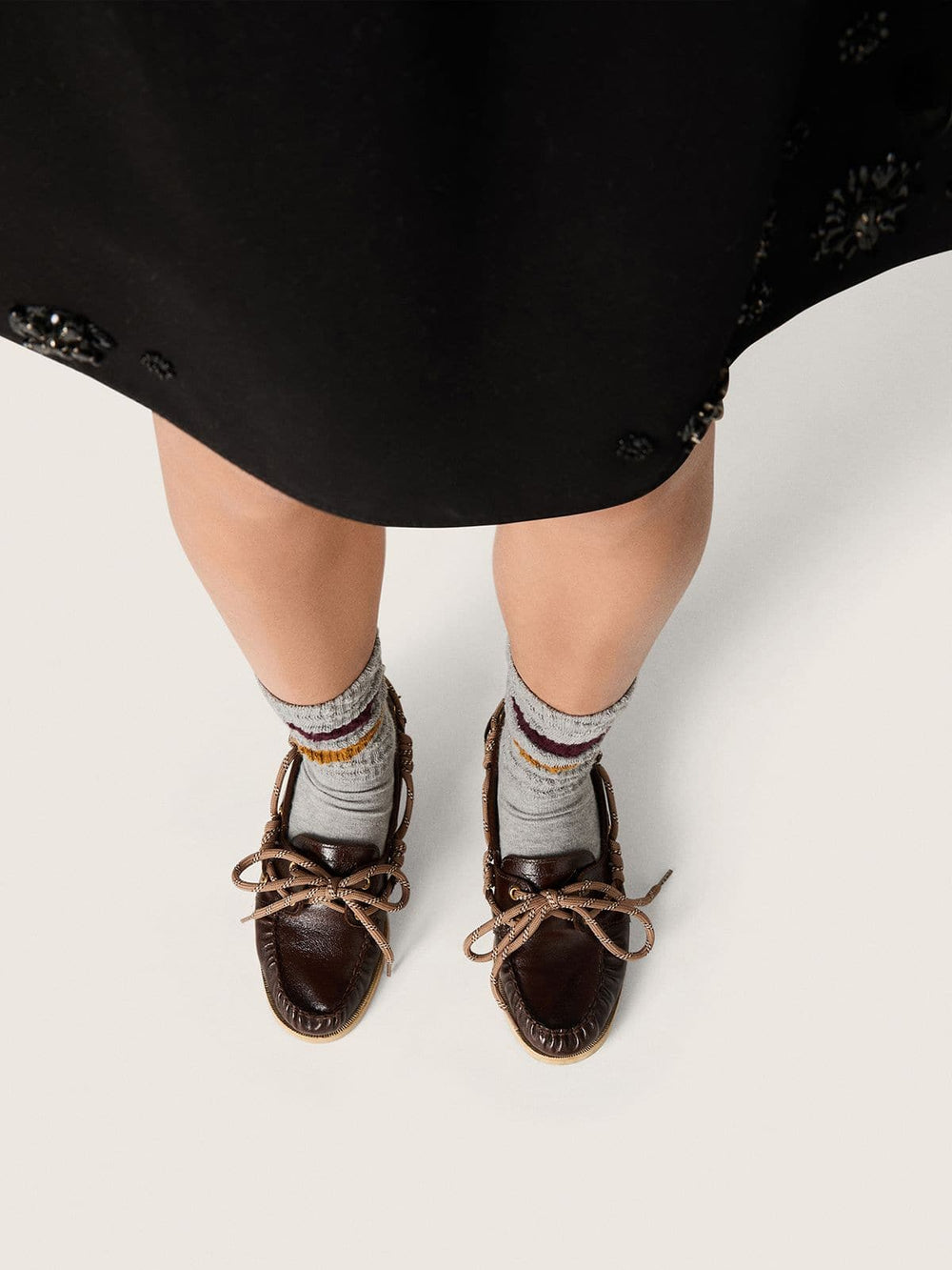 Women's Cruise loafer in glossy dark brown leather