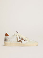 Ball Star with animal-print pony skin star and tobacco leather heel tab