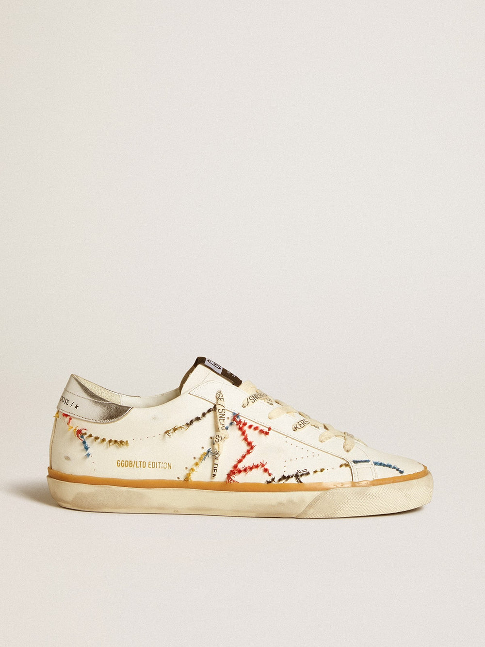 Women’s Super-Star LTD with perforated star and metallic leather heel tab