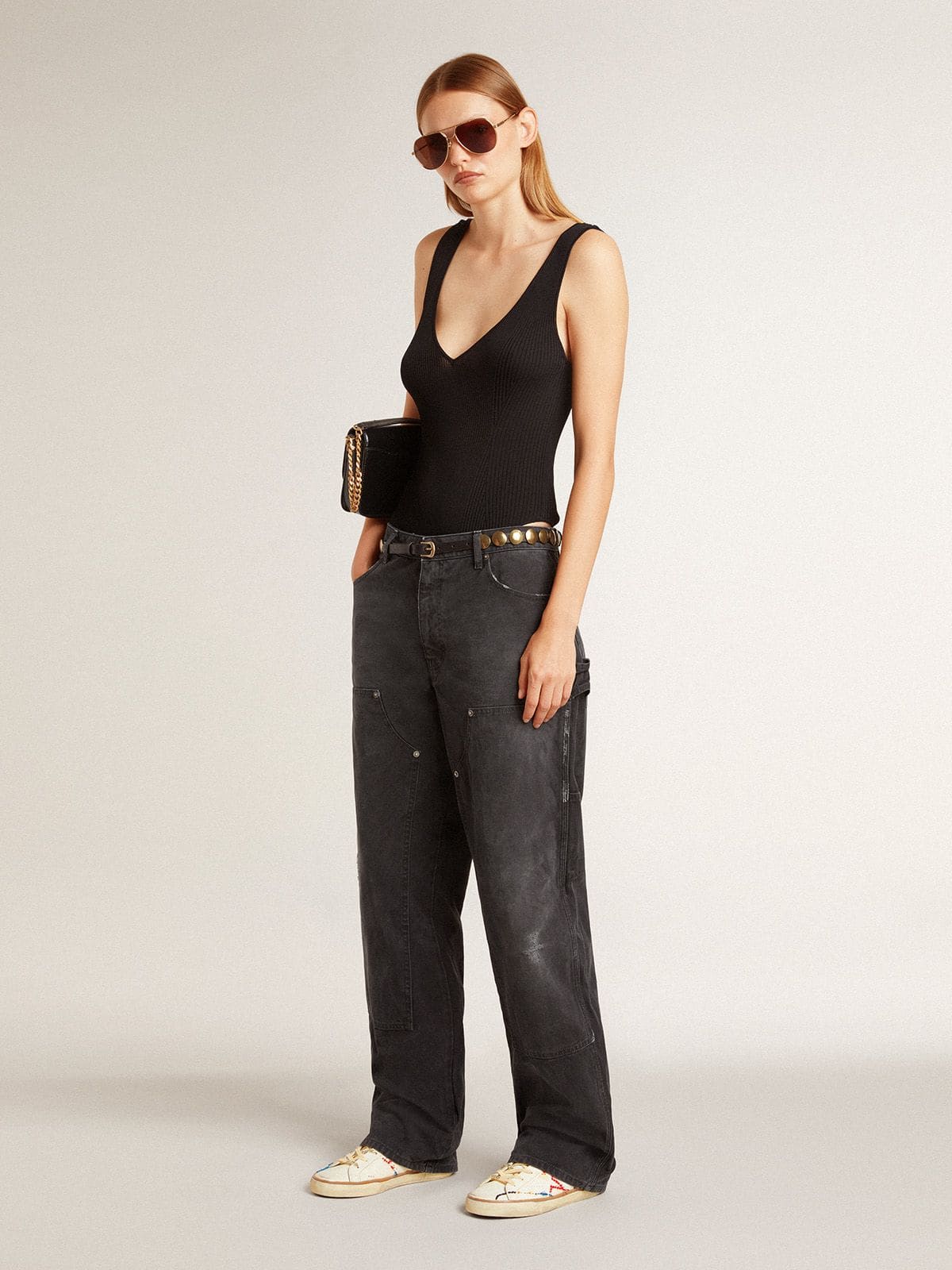 Women’s Super-Star LTD with perforated star and metallic leather heel tab