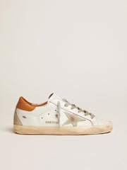 Women’s Super-Star sneakers with suede star and brown heel tab