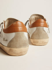 Women’s Super-Star sneakers with suede star and brown heel tab