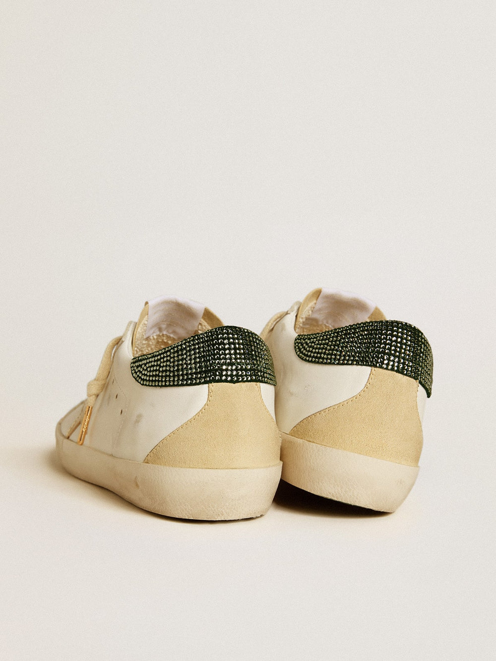 Women’s Super-Star LTD with leather star and Swarovski crystals heel tab