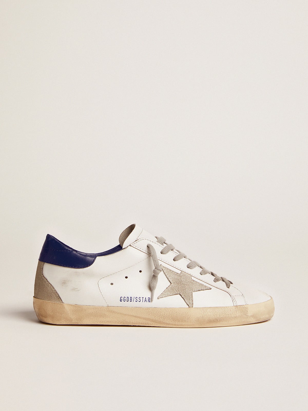 Women's blue and white Super-Star sneakers Golden Goose