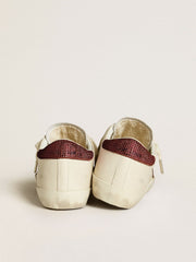 Women’s Super-Star with suede star and heel tab with Swarovski crystals