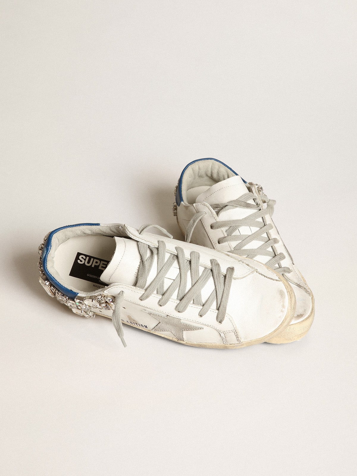 Women's Rhinestones Sneaker Super-Star Golden Goose