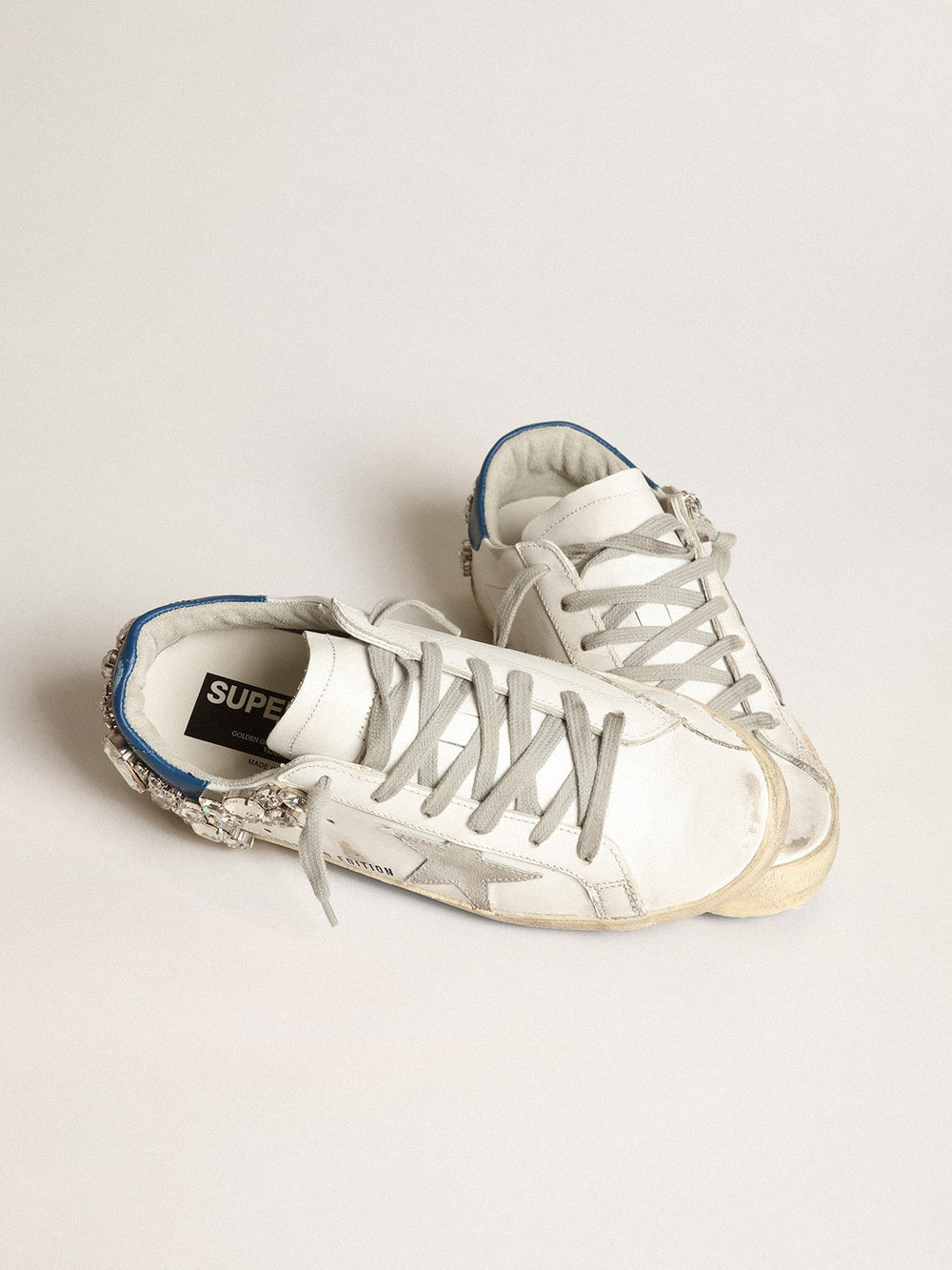 Women's Rhinestones Sneaker Super-Star Golden Goose