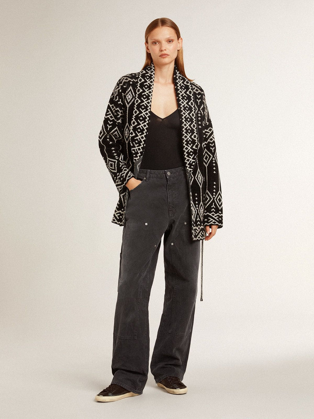 Women's Super-Star in suede and Swarovski crystals with silver star