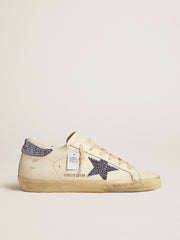 Sneaker Swarovski crystals Super-Star LTD for women Golden Goose