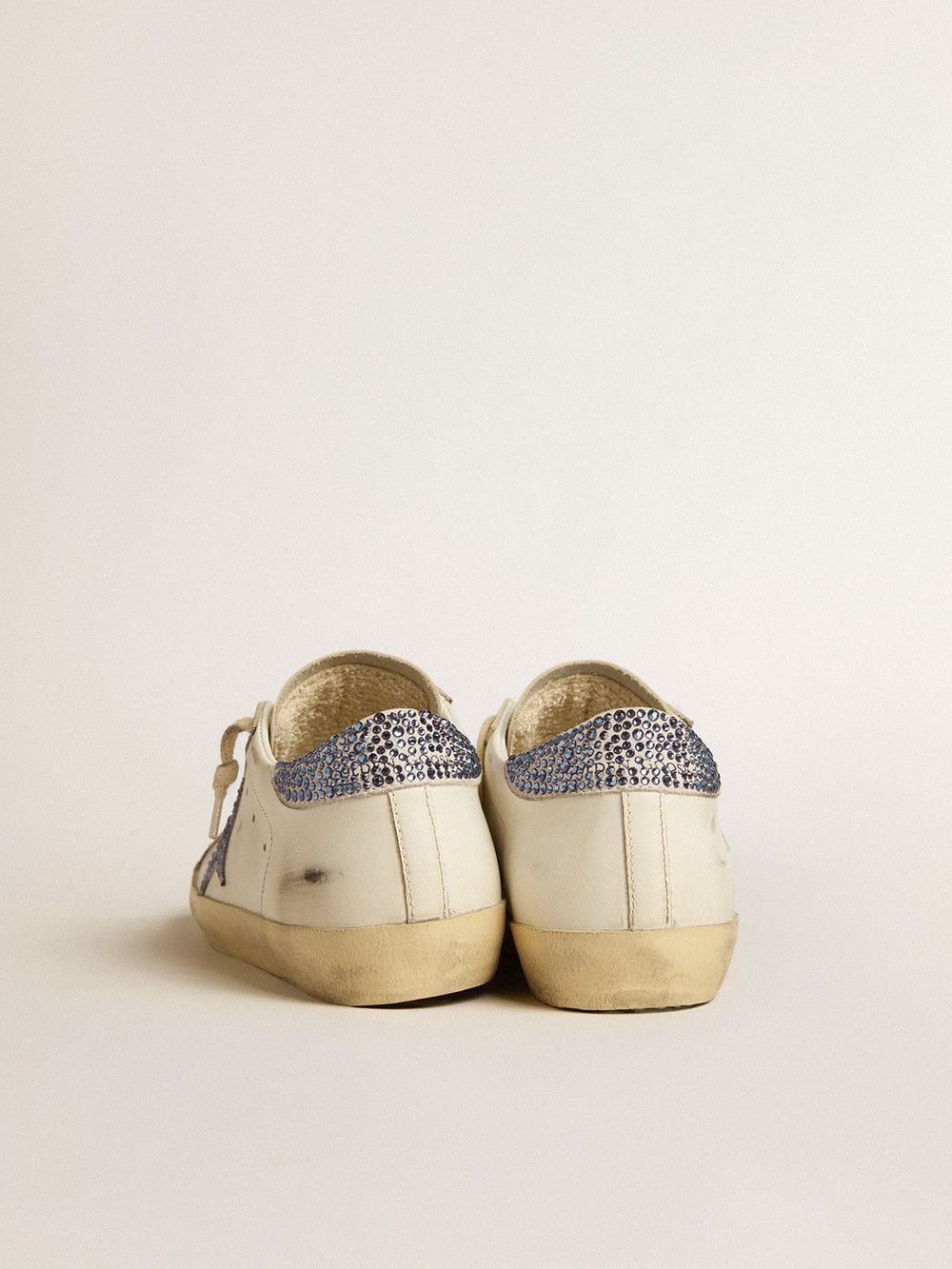 Sneaker Swarovski crystals Super-Star LTD for women Golden Goose