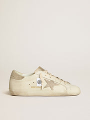 Women’s Super-Star in nappa leather with Swarovski crystal star and heel tab