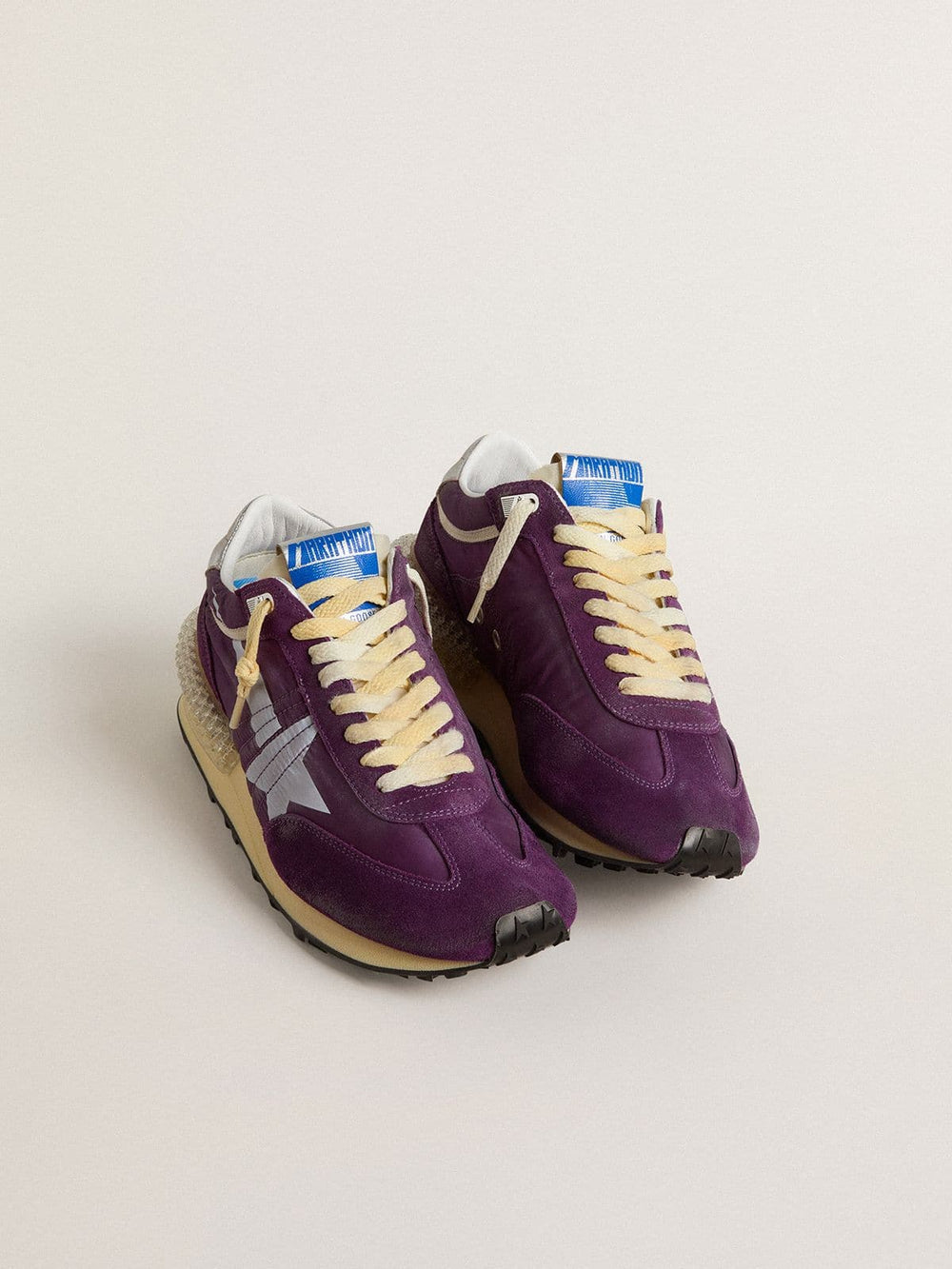 Women’s Marathon with purple nylon upper and white star