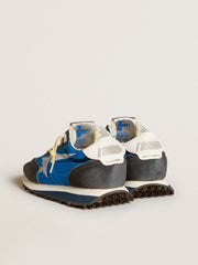 Women’s Marathon with blue nylon upper and white star