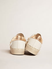 Hi Star with black and gold glitter star and gold heel tab