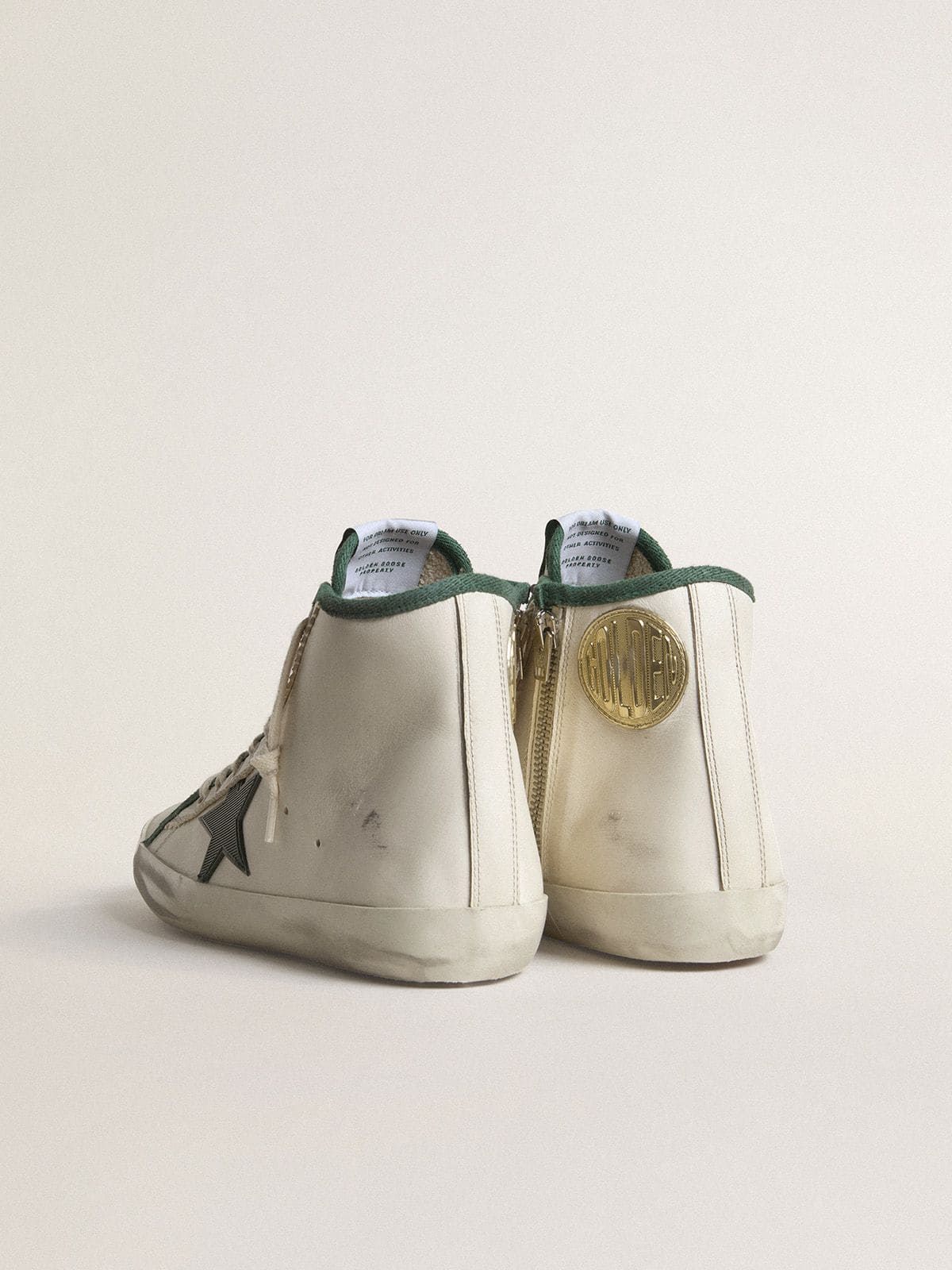Women's Francy LTD in nappa leather with green rubber star