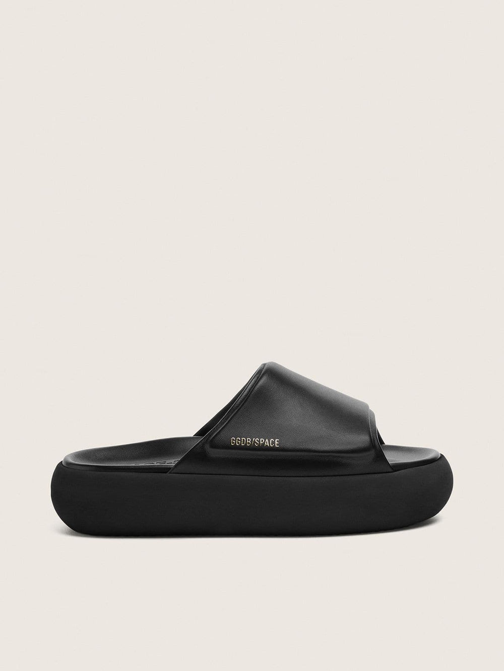 Women's Space-Star slip-ons in black leather
