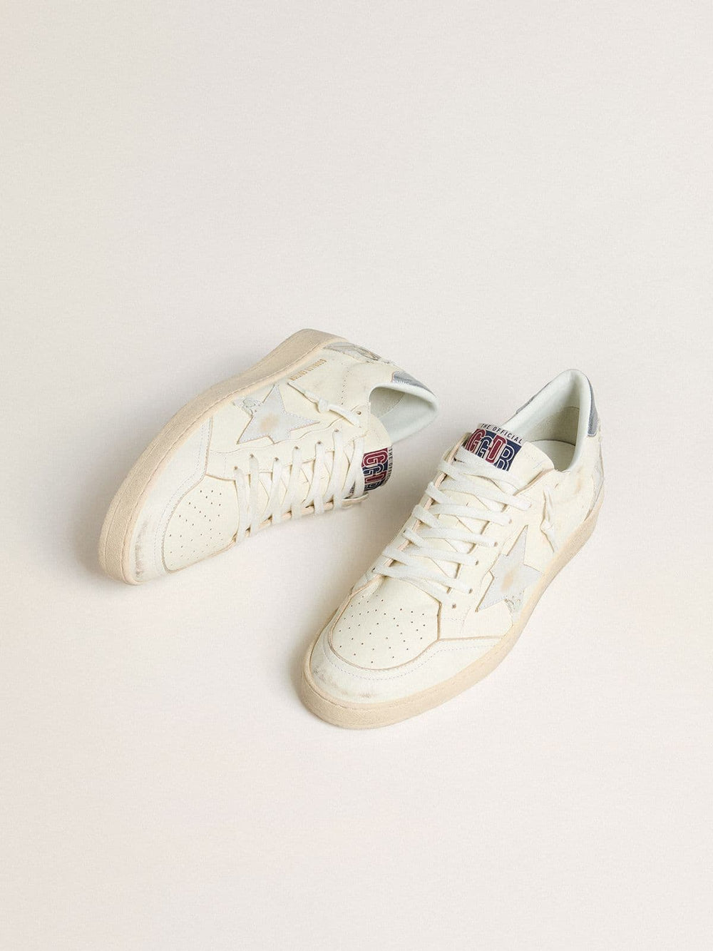 Women’s Ball Star LTD with patchwork star and metallic leather heel tab