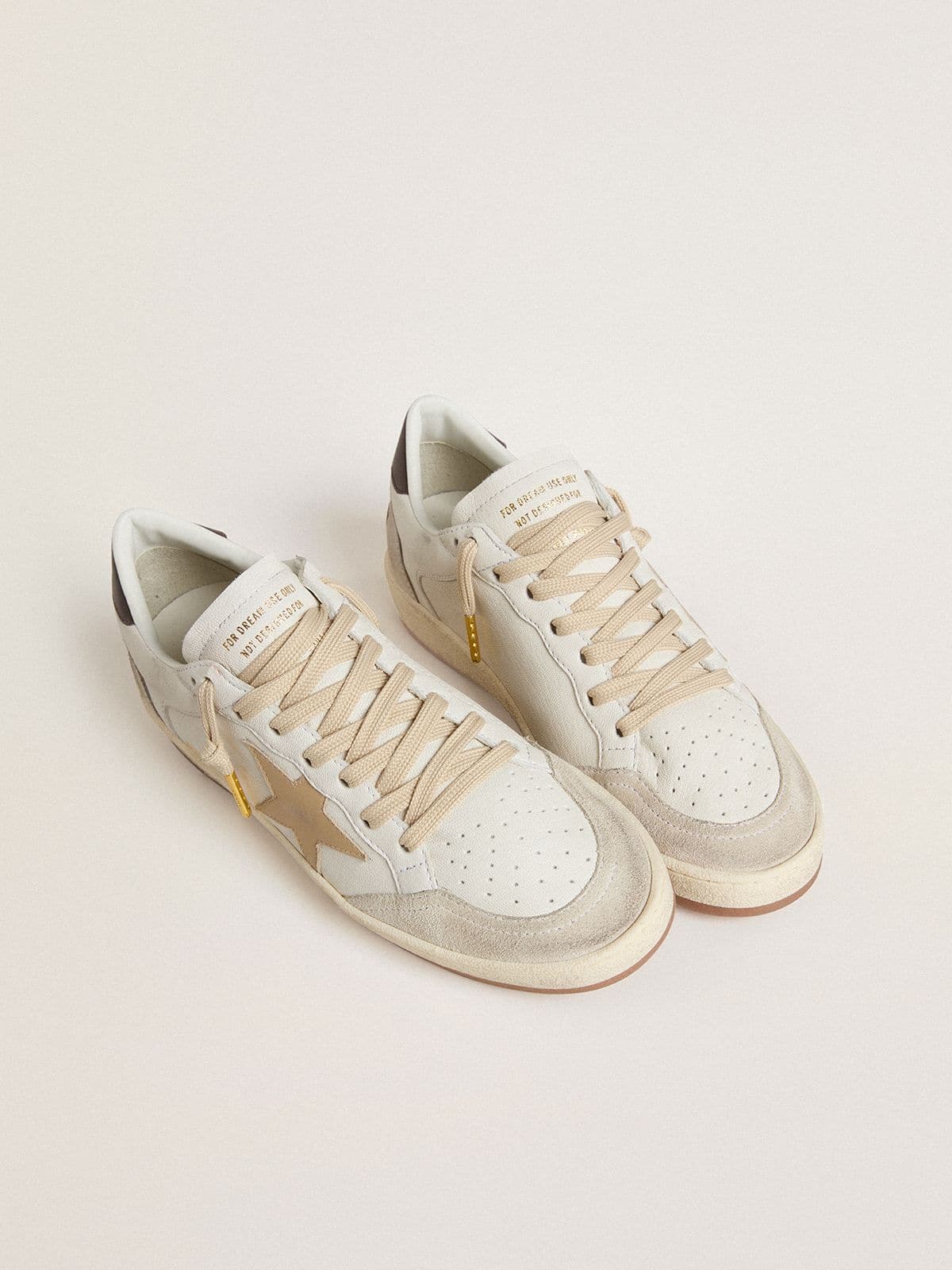 Women’s Ball Star LTD with beige star and black heel tab