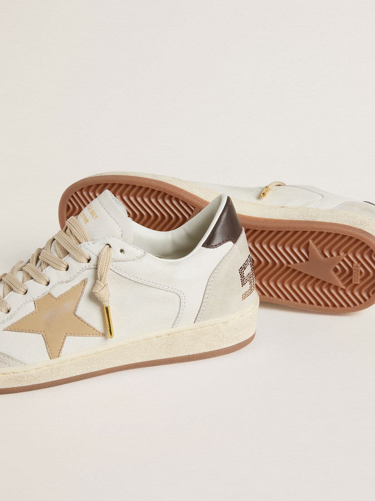 Women’s Ball Star LTD with beige star and black heel tab