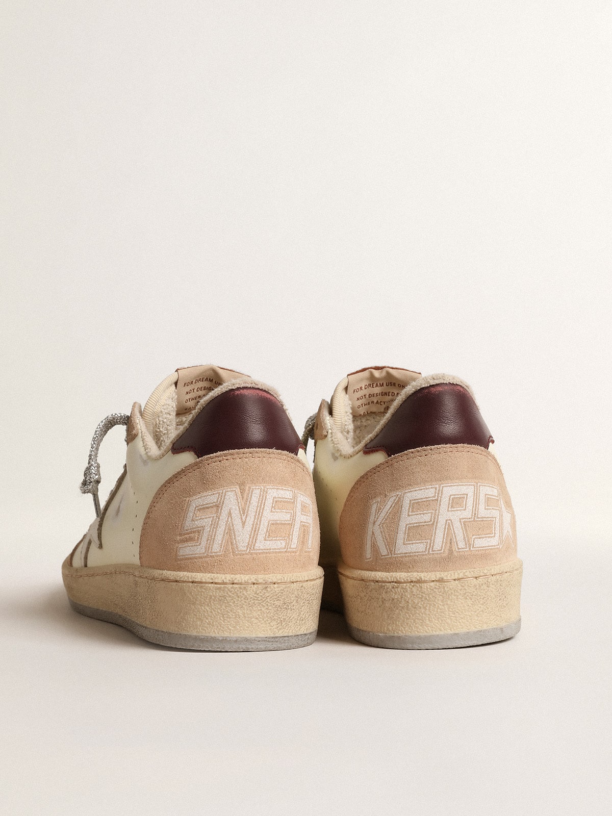 Women's Ball Star LTD with white star and burgundy leather heel tab