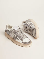 Women’s Stardan sneakers with silver glitter Golden Goose