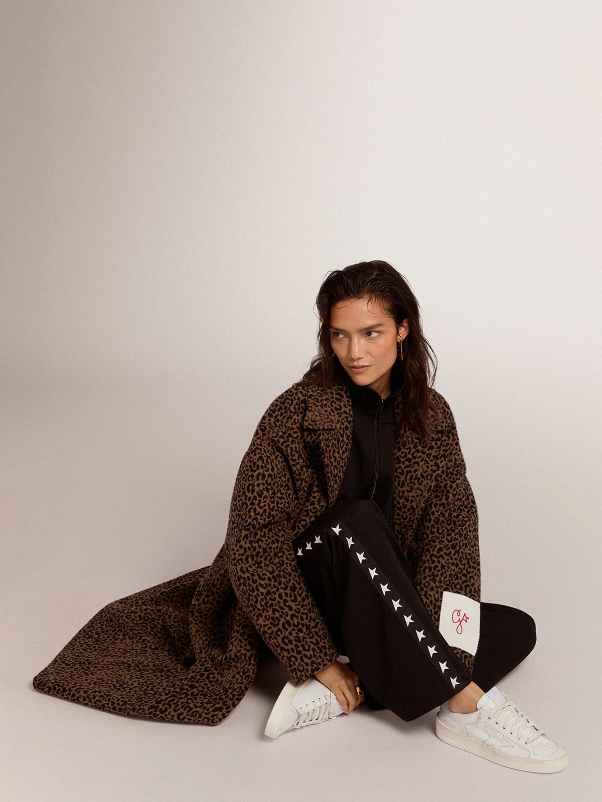 Women's Stardan sneakers in total white leather Golden Goose