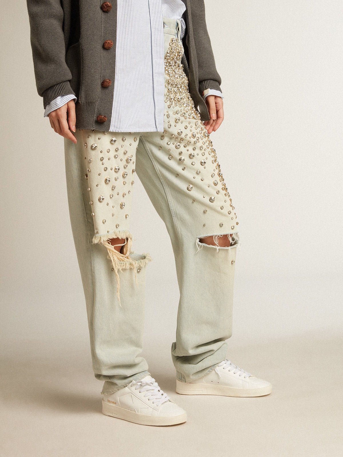 Women’s bio-based Stardan with white star and heel tab