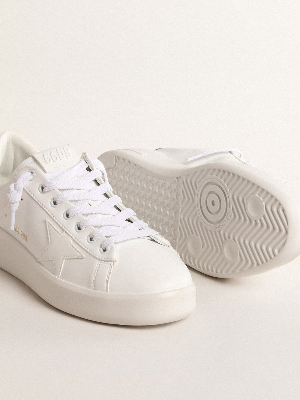 Women's bio-based Purestar with bronze metallic leather heel tab