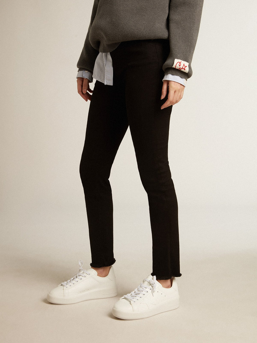 Women’s bio-based Purestar with white star and heel tab