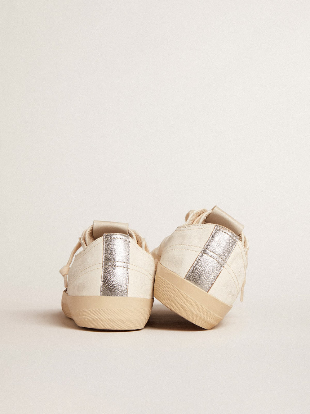 V-Star in nappa with pony skin star and silver heel tab