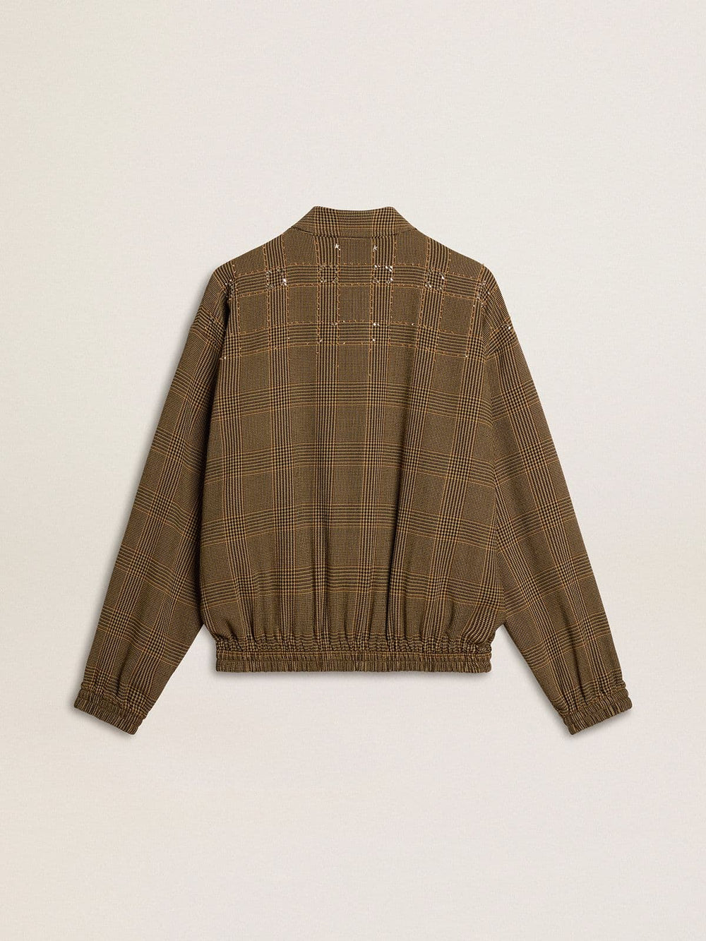 Women's wool bomber jacket