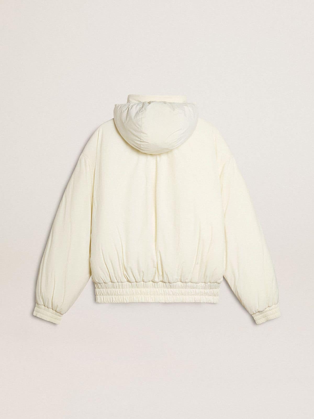 Women’s cream padded jacket