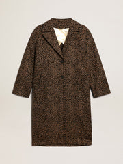 Women’s wool cocoon coat Golden Goose