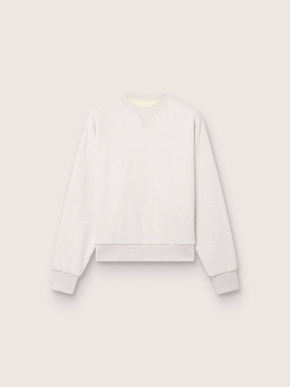 Star unisex sweatshirt in gray cotton with embroidery and crystals