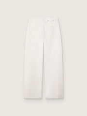 Golden women’s boyfriend jeans in optical white bull denim