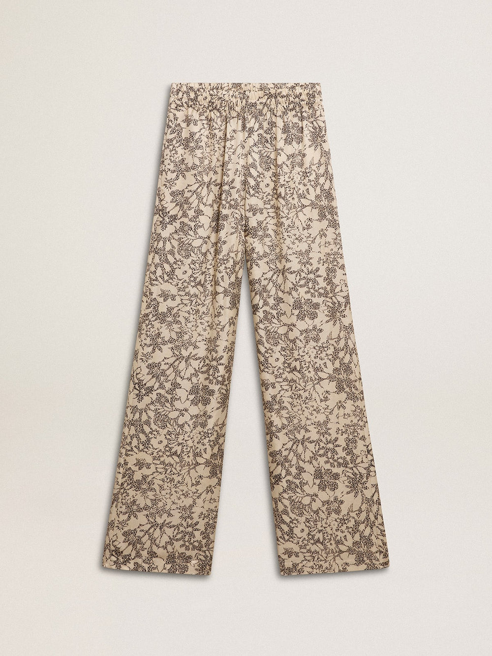 Women's joggers with floral print